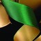 The Ribbon People Hunter Green and Gold Double Faced French Wired Craft Ribbon 1" x 54 Yards